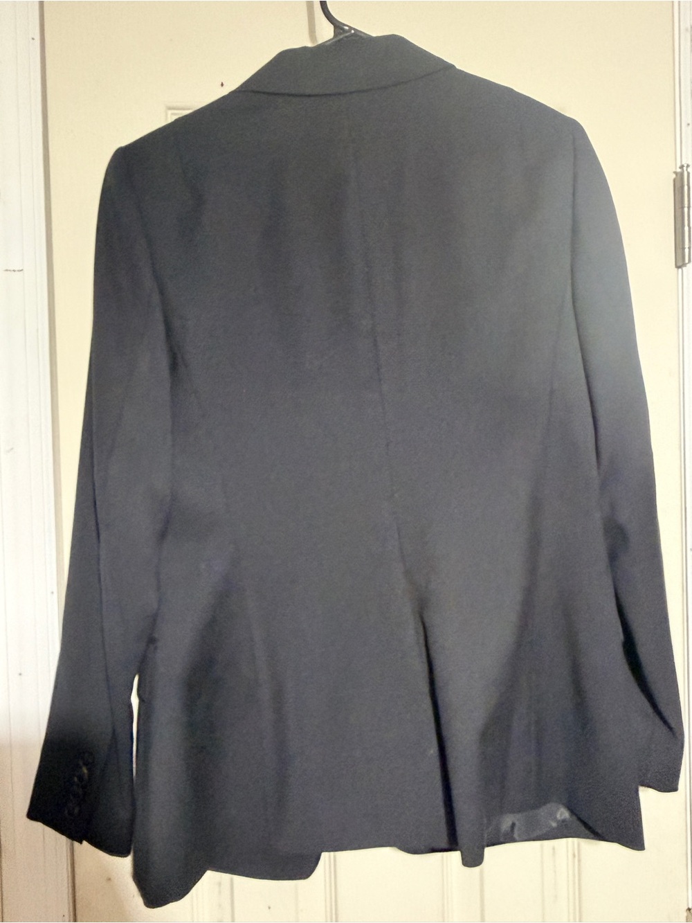 Reiss Navy Textured Single-Button Blazer - Picture 4 of 7